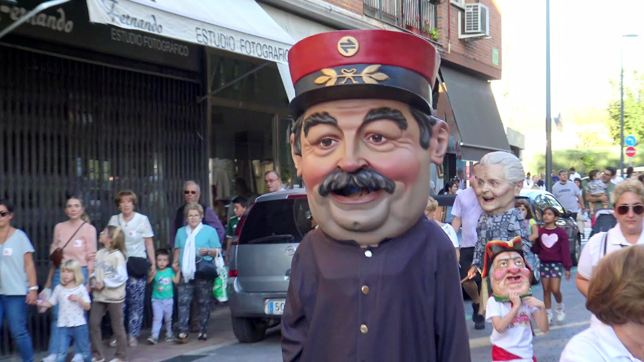 Los Cabezudos han llegado, en Pozuelo de Alarcón
