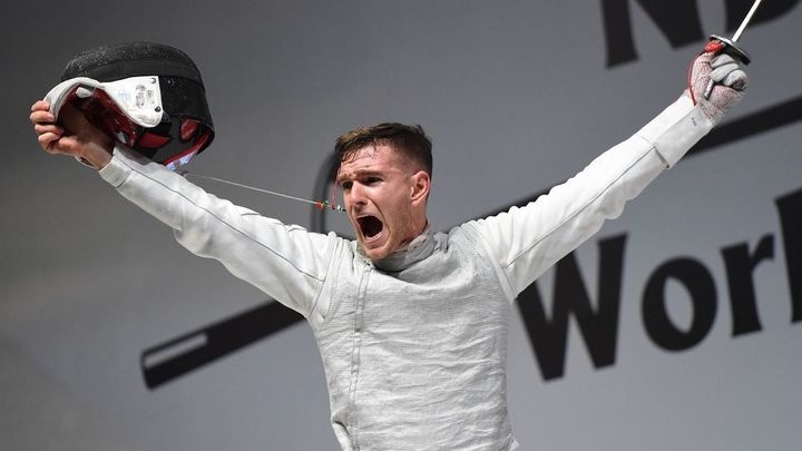 Carlos Llavador, el imparable esgrimista