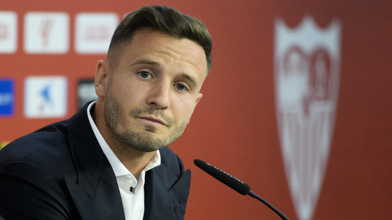 Recado de Saúl al Atlético en su presentación con el Sevilla: "Estoy donde me quieren"