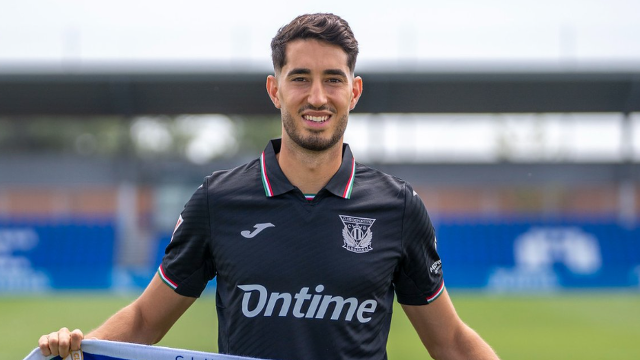 Roberto López, presentado en el Leganés: "Todo lo que me han hablado ha sido positivo"