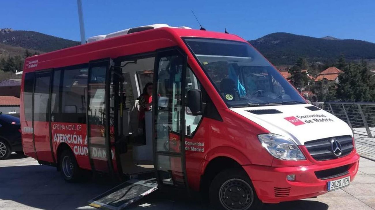 Madrid amplía las Oficinas Móviles de Atención al Ciudadano para llegar a todos los municipios con menos de 20.000 habitantes