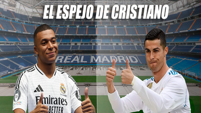 Cristiano Ronaldo, el espejo en el que se refleja Mbappé