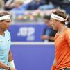 Nadal, junto a Ruud, en las semifinales de dobles en Bastad