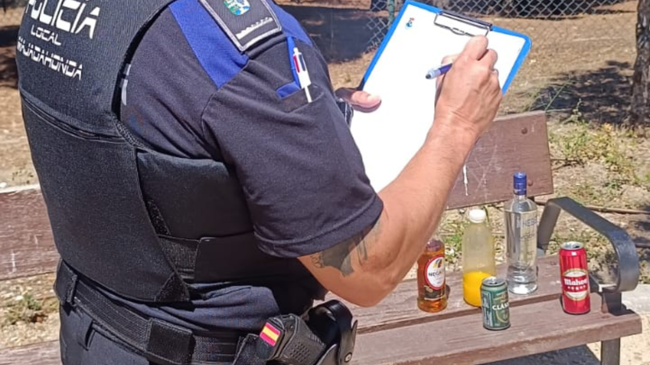 Majadahonda lucha contra el botellón en sus parques y jardines