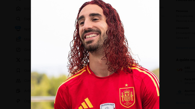 Cucurella se tiñe de rojo: "Lo prometido es deuda"
