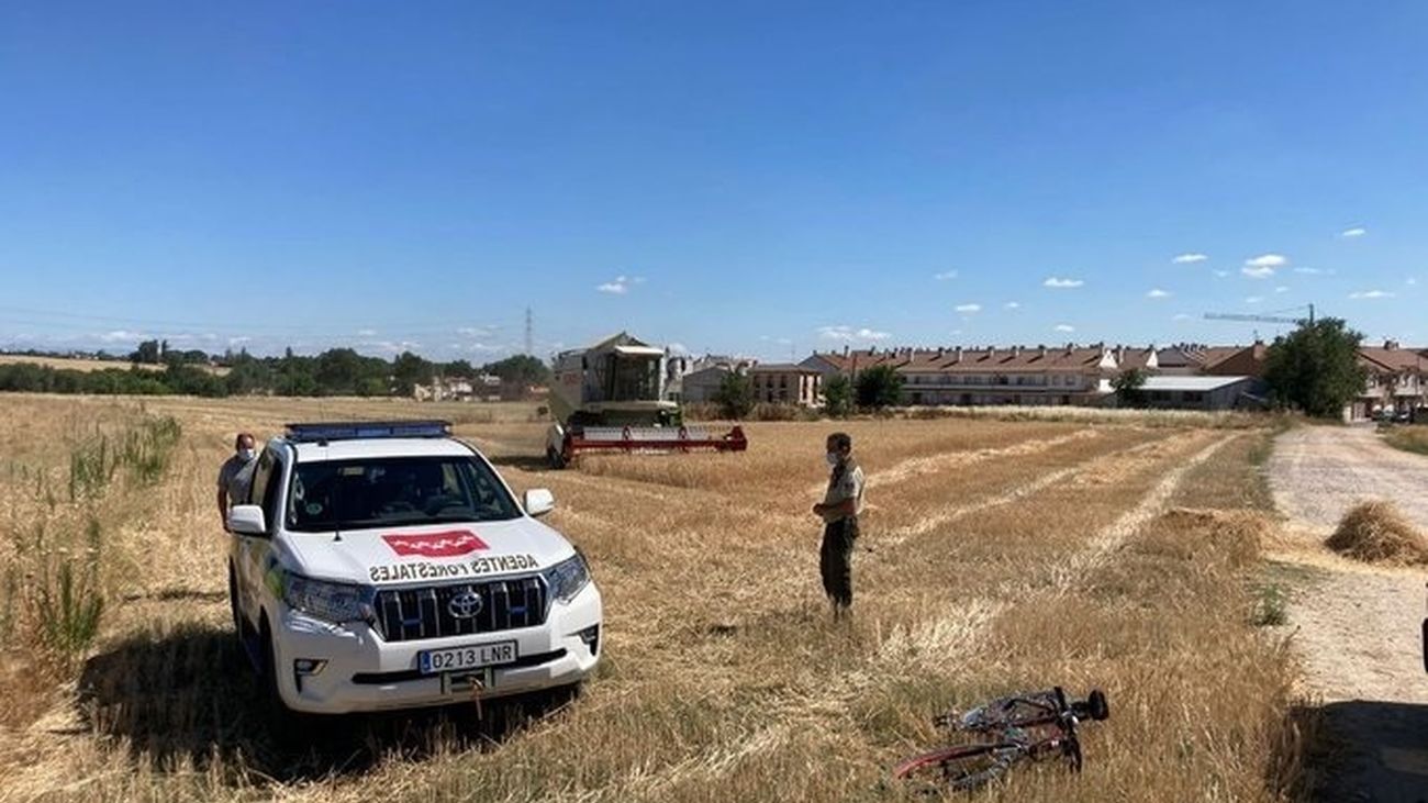Suspendido en toda la Comunidad de Madrid el uso de maquinaria agrícola por riesgo de incendio