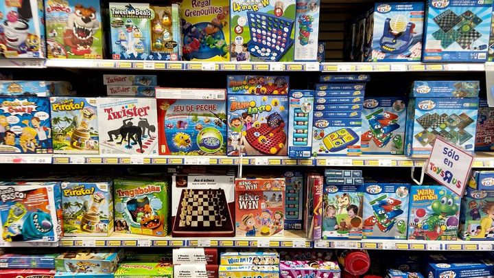 Sección de juegos de mesa en una tienda / EUROPA PRESS