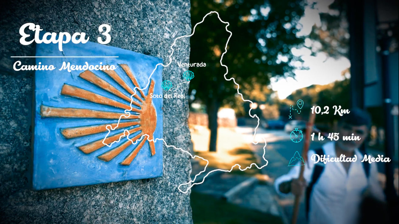 Camino Mendocino de Santiago, etapa 3:  Venturada - Soto del Real