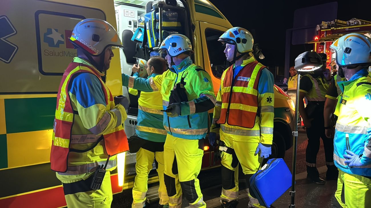 Muere un operario de carreteras tras ser atropellado por un camión en la A-42 en Getafe