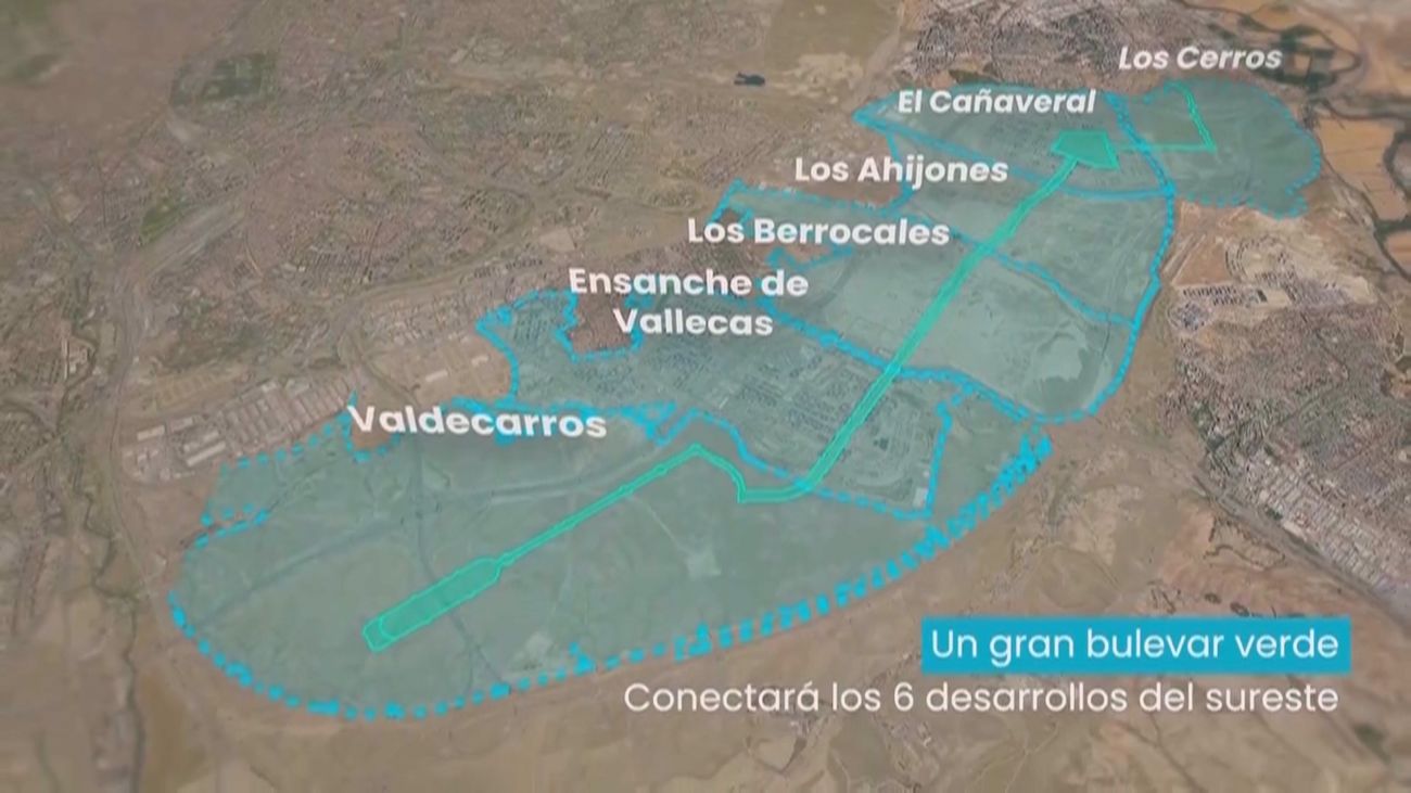 La Gran Vía del Sureste conectará seis desarrollos urbanísticos con un bulevar forestal