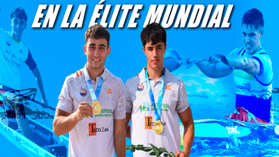 Los madrileños Daniel Grijalba y Víctor Pizarro, campeones del mundo sub'23 de piragüismo