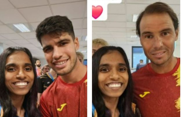 Nadal y Alcaraz / TWITTER