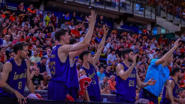 Selección argentina de baloncesto masculino / Twitter