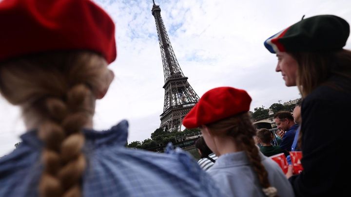 Mujeres francesas en la apertura de los Juegos Olímpicos de París / EFE