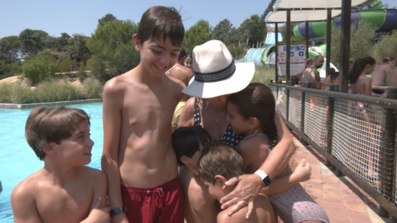 El Aquopolis celebra el Día de los Abuelos por todo lo alto