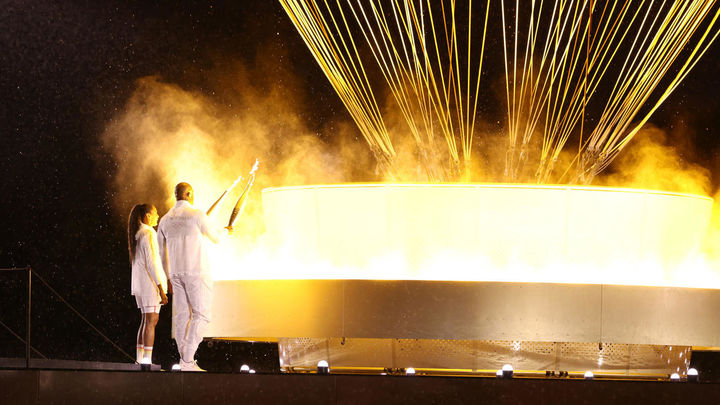 El impactante pebetero