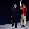 Nadal, la gran sorpresa en París con la antorcha olímpica