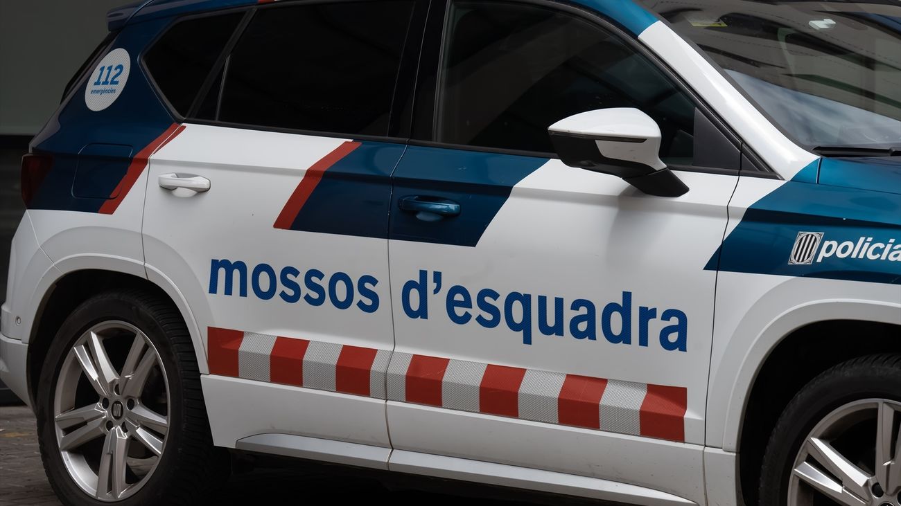 Vehículo de los Mossos d’Esquadra