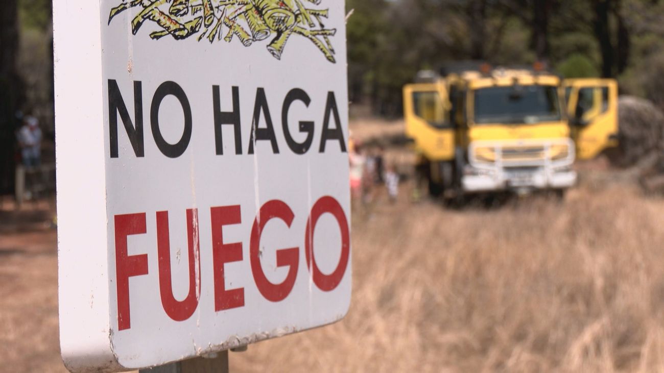 Los bomberos en alerta ante el riesgo de incendios en verano