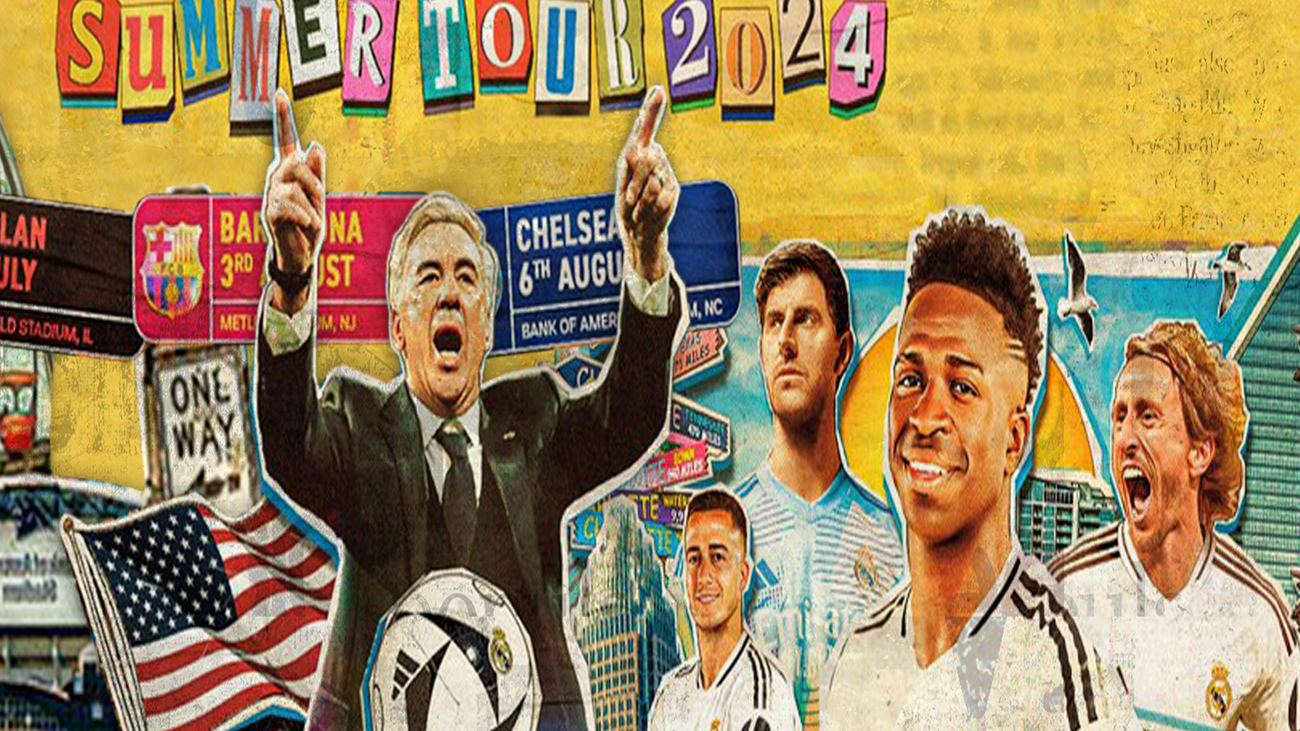 El Real Madrid aterriza en Chicago para iniciar su gira de pretemporada en EEUU