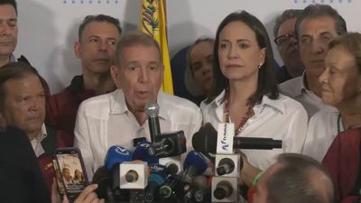 María Corina Machado denuncia fraude electoral:  el "nuevo presidente electo" es Edmundo González Urrutia