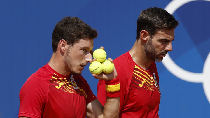 Marcel Granollers y Pablo Carreño / EFE