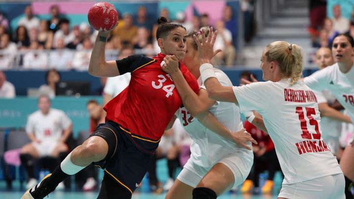 Alicia Fernández ante Hungría / EFE