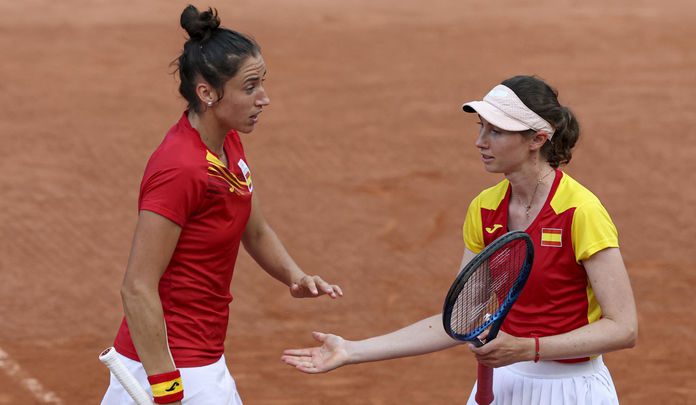 Sara Sorribes y Cristina Bucsa / EFE