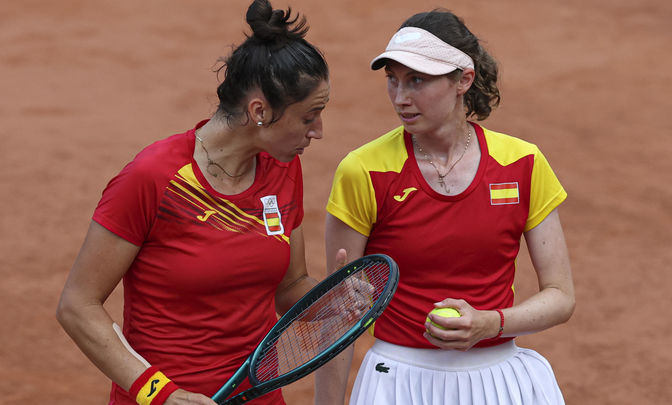 Sara Sorribes y Cristina Bucsa / EFE