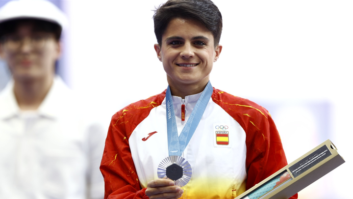 María Pérez, plata en 20 km marcha