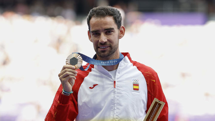 Álvaro Martín, bronce en 20 km marcha