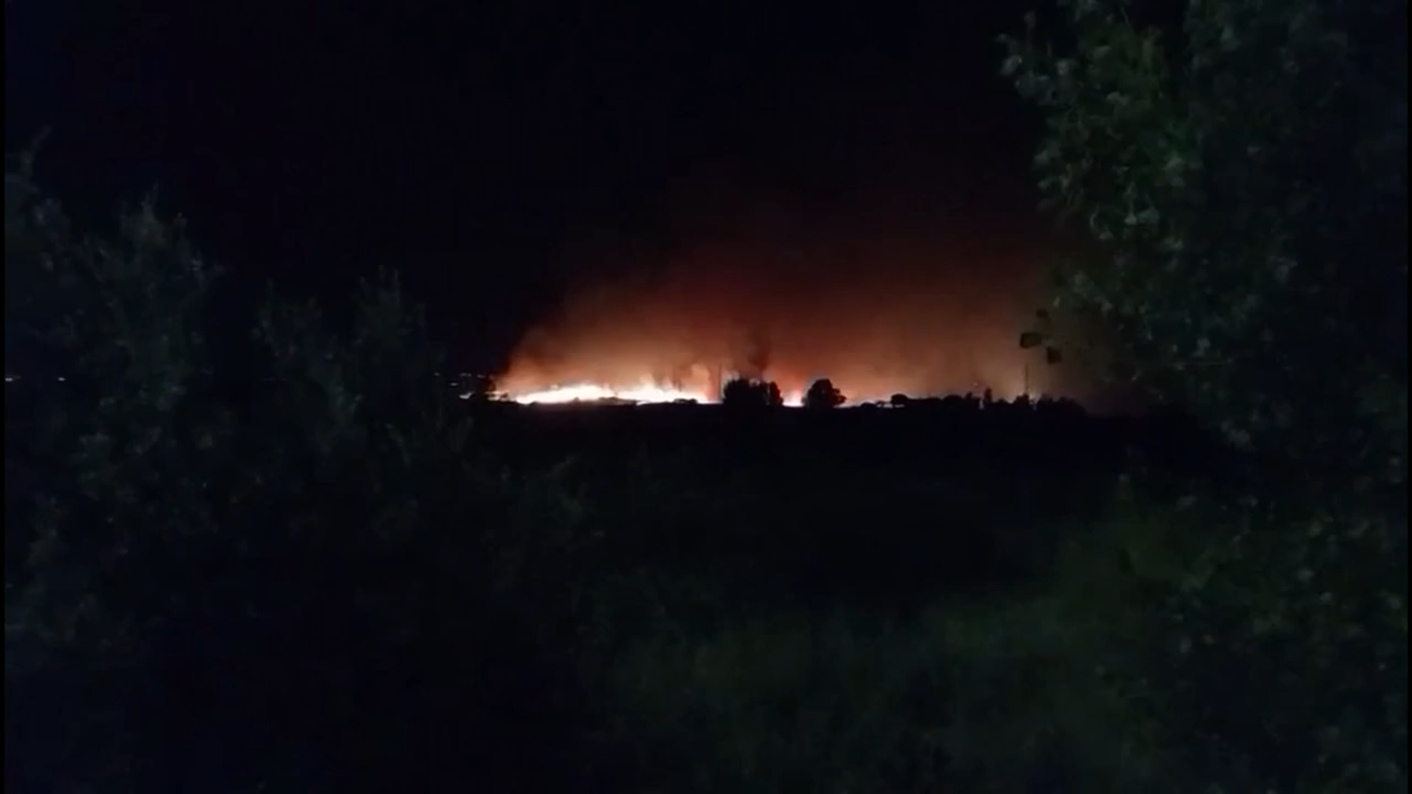 Un incendio en Tres Cantos quema 10 hectáreas de pastos