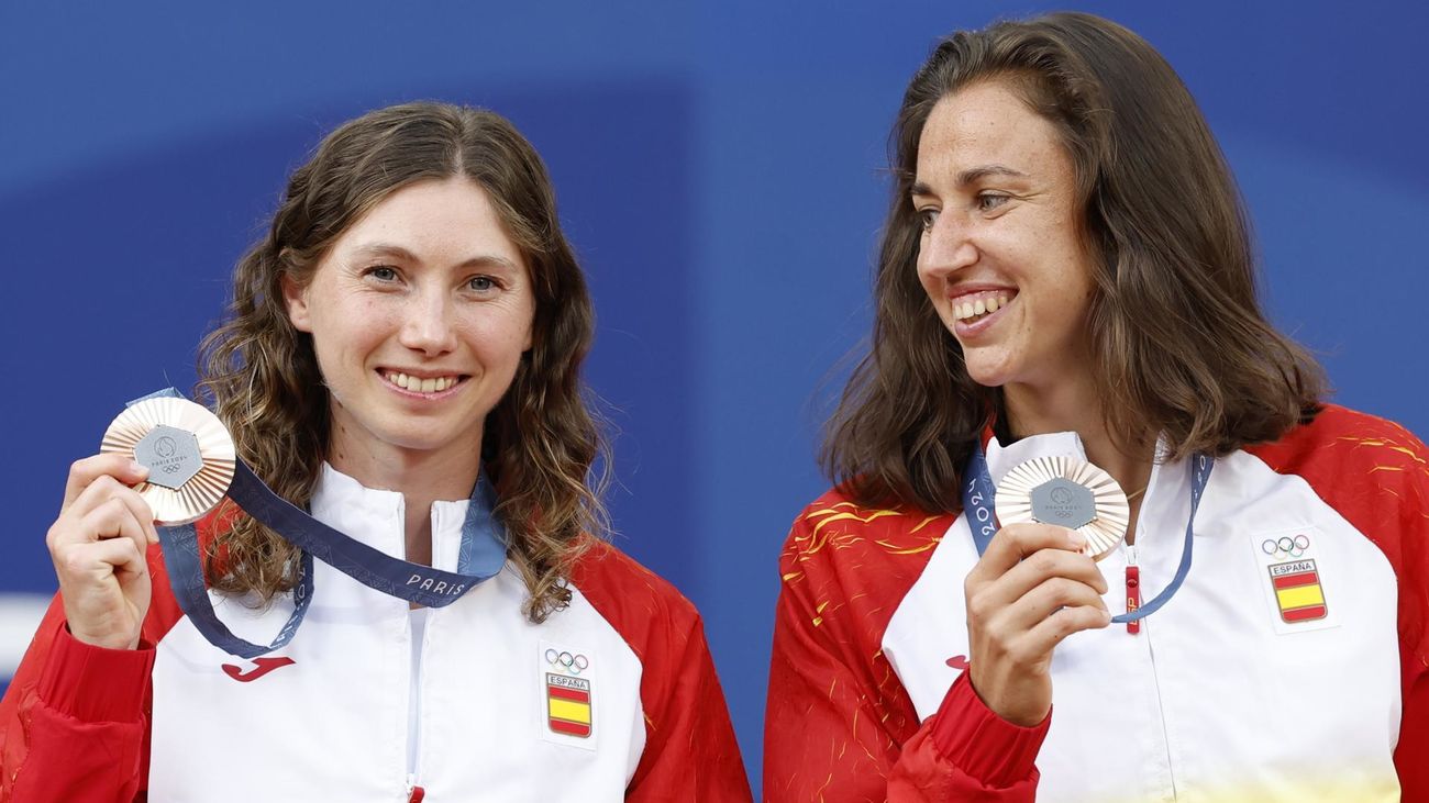 Sorribes y Bucsa logran el bronce en dobles