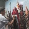 Augusto Ferrer-Dalmau, el pintor de batallas, rinde homenaje al Cardenal Cisneros