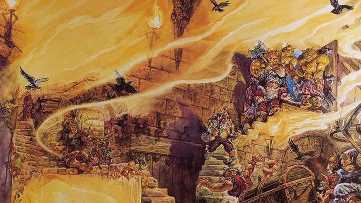 'El color de la magia' / Ilustración de Josh Kirby