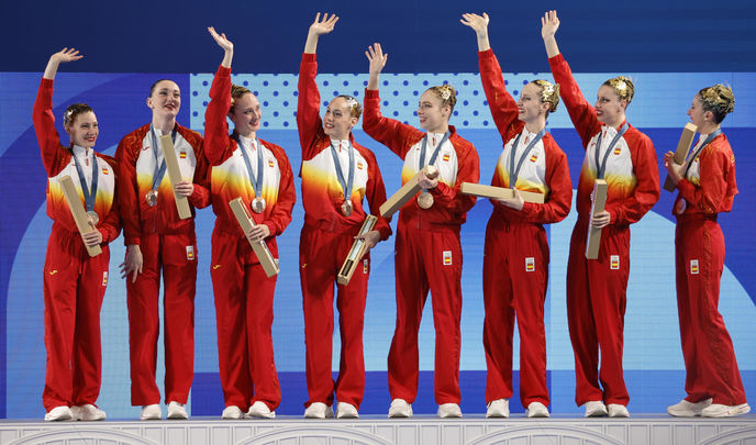 Equipo español de natación artística / EFE