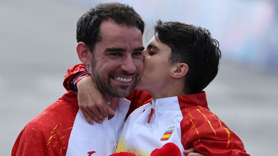 Álvaro Marín y María Pérez: "Ya solo nos faltaba el oro olímpico que ha sido increíble"