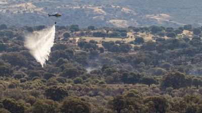 Estabilizado el incendio de La Estrella en Toledo, tras quemar 2.500 hectáreas