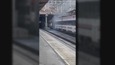 Nuevos retrasos en Cercanías por presencia de humo en un tren en la estación de Chamartín