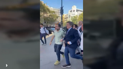 Turull explica que Puigdemont estaba en Barcelona desde el martes y que ha vuelto a Waterloo
