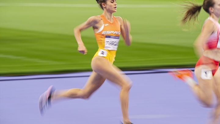 Águeda Marqués en la final de 1.500 de París 2024 / EUROPA PRESS