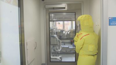 El Hospital Carlos III cuenta con una unidad de aislamiento de alto nivel para los casos más graves de infecciones