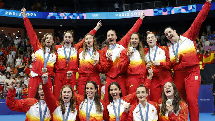 La selección femenina de waterpolo, oro olímpico en París 2024 / EFE