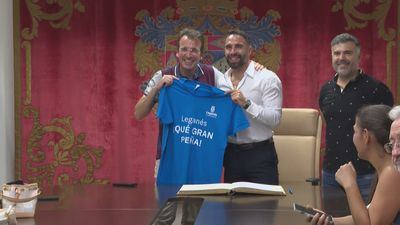 Leganés homenajea al futbolista Dani Carvajal: "Mis raíces son pepineras"