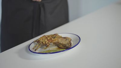 Carré de cordero a la miel en Alcobendas