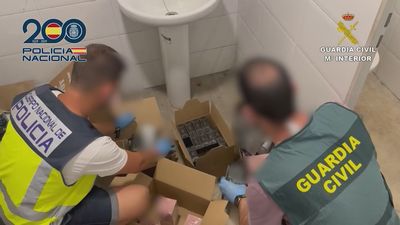 Tres detenidos por el violento robo en Alcalá de un camión cargado con perfumes valorados en dos millones