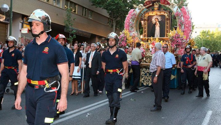 Procesión de la Virgen de la Paloma 2023 / Telemadrid
