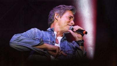 Carlos Baute, King África y Juan Magán, en el primer Festival de la Hispanidad de Móstoles