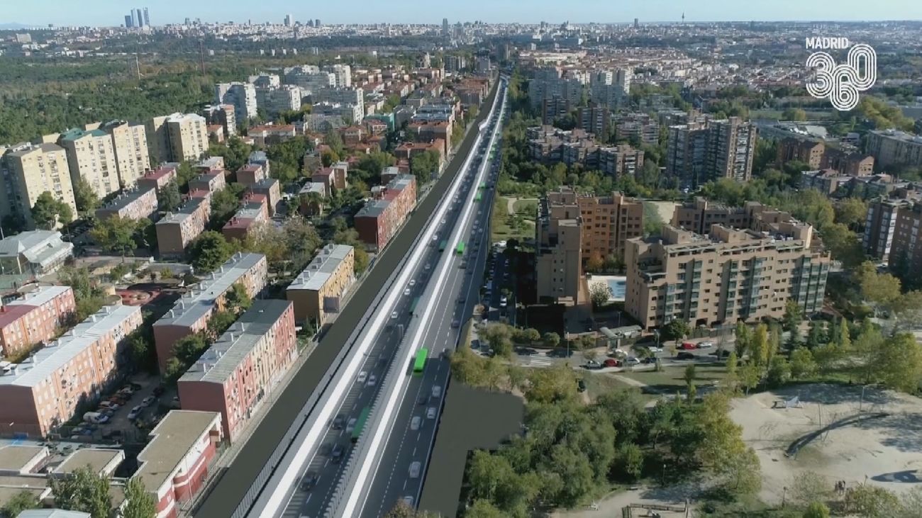 La A-5 mantendrá dos carriles por cada sentido durante las obras de soterramiento