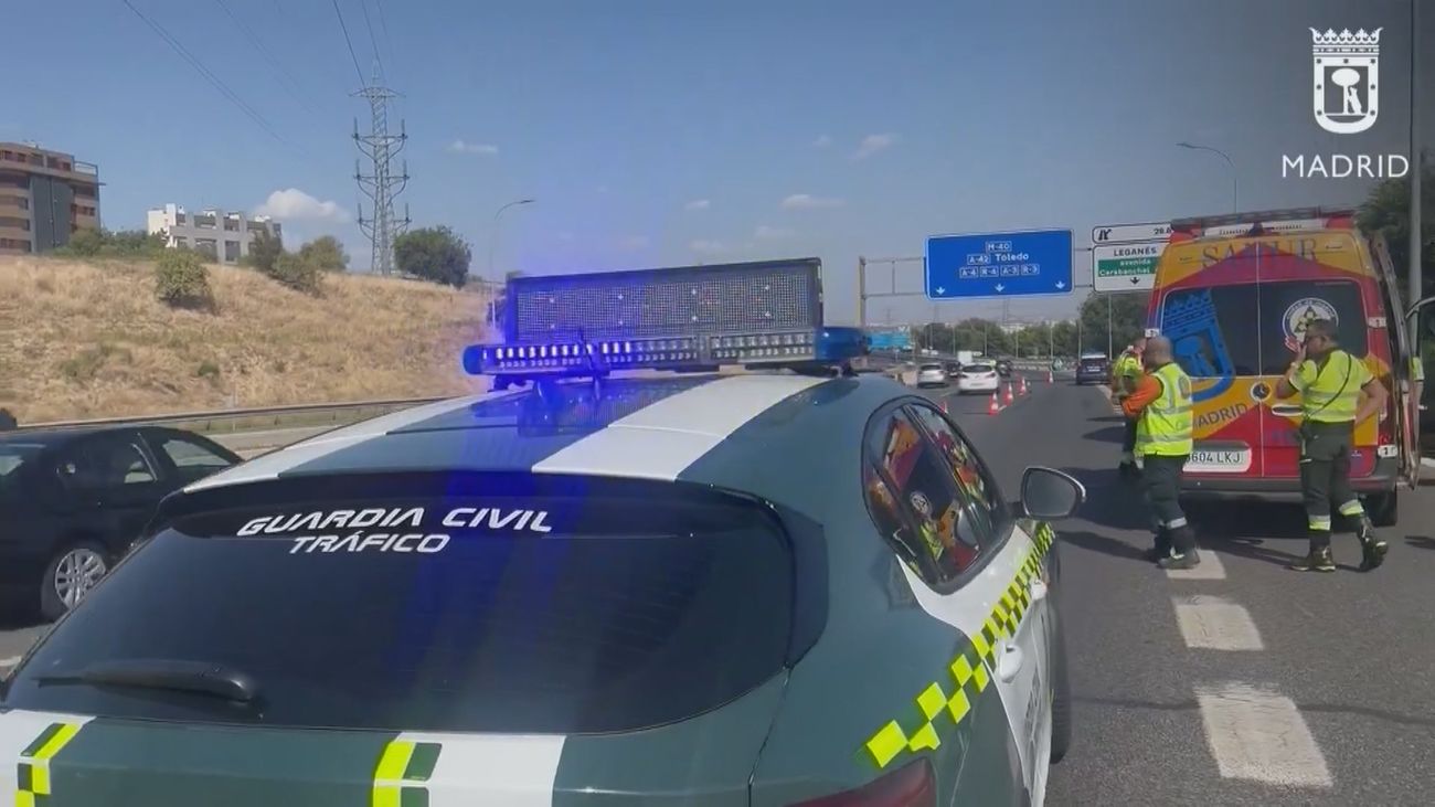 Muere atropellado un hombre de 72 años cuando cruzaba la M-40